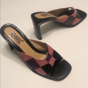 Insane CARLOS SANTANA Patchwork Heels